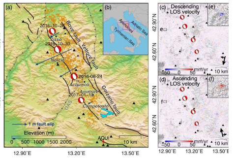 根据卫星图像研究地震发生后很长一段时间内山体滑坡风险仍然存在