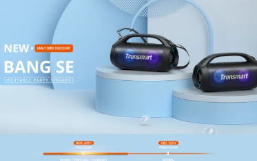 Tronsmart推出具有24小时欢乐时光的BangSE派对音箱