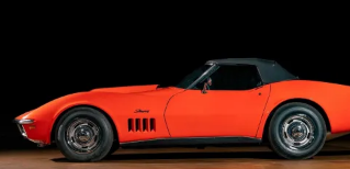 有史以来唯一一辆1969年的CorvetteStingrayZL-1敞篷车可以在拍卖会上拍出300万美元