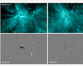 太阳上的闪光可以帮助科学家预测太阳耀斑