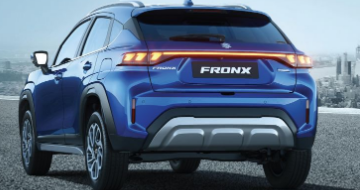 铃木发布了一款名为Fronx的新型小型跨界车