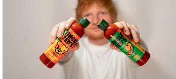 EdSheeran推出了一系列由Heinz制作的辣酱