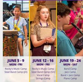 西伊利诺伊大学社区音乐学校暑期班日营计划于6月举行
