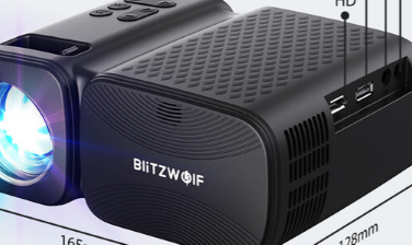 BlitzWolfBWV3迷你LED投影仪现已在全球上市