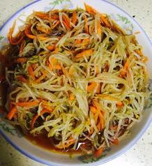 怎么做凉拌绿豆芽？ 凉拌绿豆芽的做法