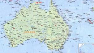 澳大利亚的地形？ 澳大利亚地形图高清版