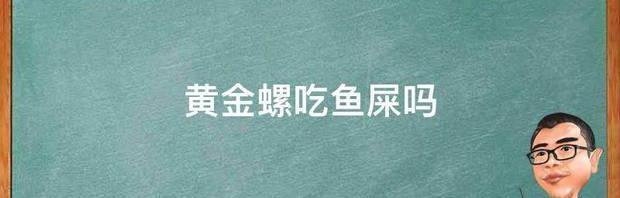 吃鱼粪的螺有哪些？ 吃鱼屎的螺
