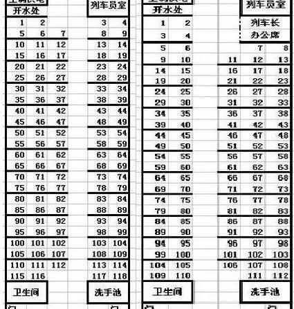 k2908座位分布7号车厢63号是窗口吗 k2908