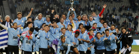 乌拉圭1-0小胜意大利首夺U20世界杯冠军