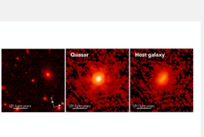 研究人员探测到早期宇宙中类星体的宿主星系