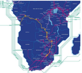 宣布开通通往约翰内斯堡的新地面光纤线路