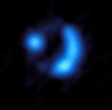 有史以来最远的星系磁场探测