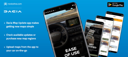 Dacia与NNG合作为Dacia驾驶员提供基于智能手机的地图更新
