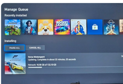 极限竞速现已可在Xbox Series X上预载