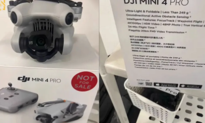 根据FCC数据库和泄露的详细信息DJI Mini 4Pro正在滑行起飞