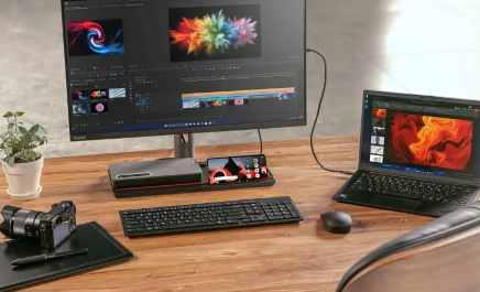 联想ThinkCentre M90a Pro Gen 4 AIO亮相配备27英寸QHD显示屏