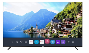 采用webOS TV的Elista 75英寸QLED4K电视推出