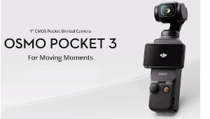 DJI Osmo Pocket 3袖珍相机发布搭载1英寸传感器