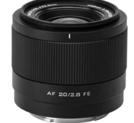 Viltrox 推出了其最新产品AF 20mm F2.8 FE镜头