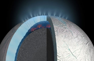 研究表明土星冰冷卫星土卫二的冰羽可能含有氨基酸