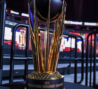 NBA赛季中锦标赛奖杯由什么制成谁设计的