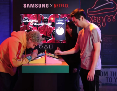 三星与Netflix合作开发SquidGame