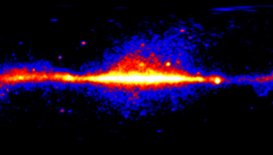 费米制作独特的伽马射线天空延时之旅