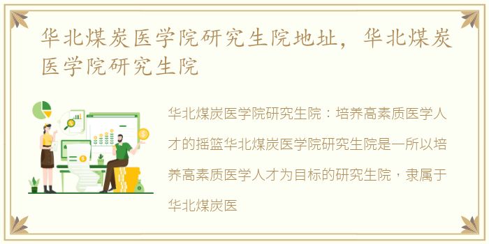 华北煤炭医学院研究生院地址，华北煤炭医学院研究生院