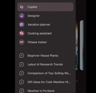 微软正在推出新的Copilot GPT用于健身技巧烹饪等