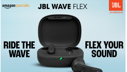 JBL Wave Flex耳机发布总播放时间长达32小时支持快速充电