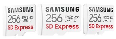 三星推出了采用SD Express接口的最新microSD卡