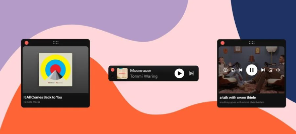 看看Spotify的新迷你播放器仅供高级会员使用