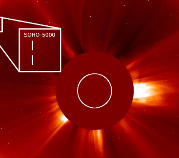 SOHO天文台发现了第5000颗彗星