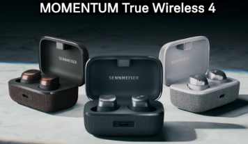 森海塞尔宣布推出其最新耳机MOMENTUM True Wireless 4