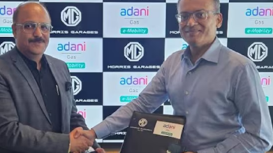 Adani TotalEnergies与MG Motor合作提升电动汽车充电基础设施