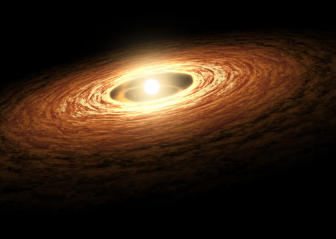 韦伯在极低质量恒星周围的原行星盘中探测到丰富的碳氢化合物